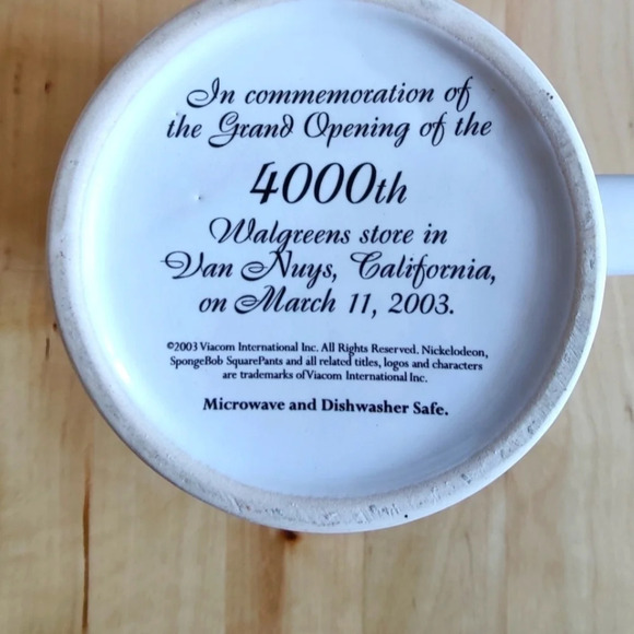 2003 Walgreens Goes Hollywood Mug Cup, 4000th store opening, EXC - Picture 9 of 9